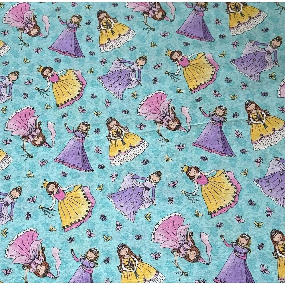 Princess Portraits Fabric Princess Fabric Quilting Cotton Fabric 1yd 15